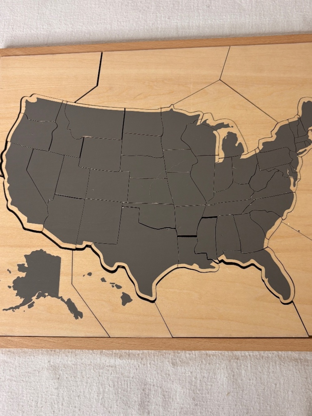 Hearth & Hand With Magnolia Wood Puzzle United States Puzzle Excellent